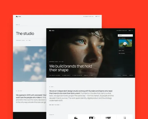 Moss Studio template preview